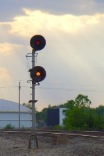 Westbound signals at NR Juction